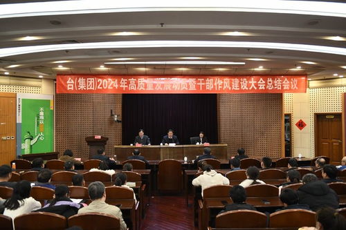 濟寧廣播電視臺集團召開2024年高質量發展動員暨干部作風建設總結會議